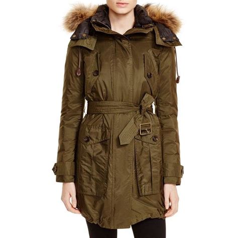 burberry brit chevrington parka|Burberry cashmere jacket.